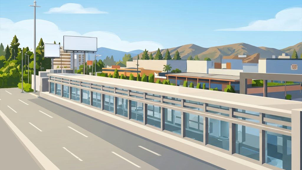 Ilustración que. hace alusión al impulso brindado por Multiva en la infraestructura carretera de Jalisco.
